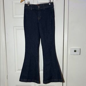NWOT Spanx Highwaist Flare Jean Stretchy Women’s Small